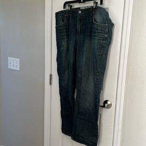 Kenneth Cole distressed jeans